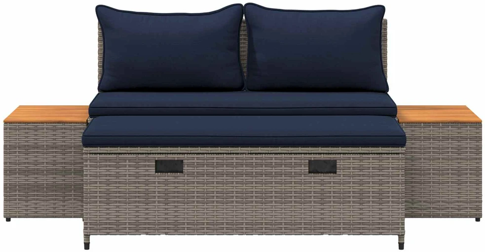 Lauko baldų komplektas Lauko sofos komplektas 4 -Seater 4 vnt. 55 x 30 x 39 cm