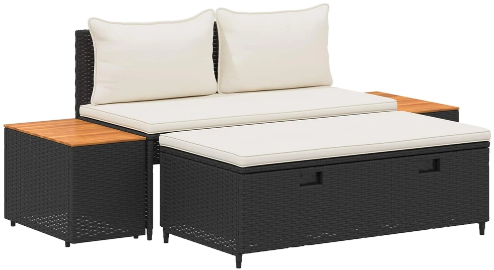 Lauko sofos komplektas 4 -Seater 4 vnt. 55 x 30 x 39 cm