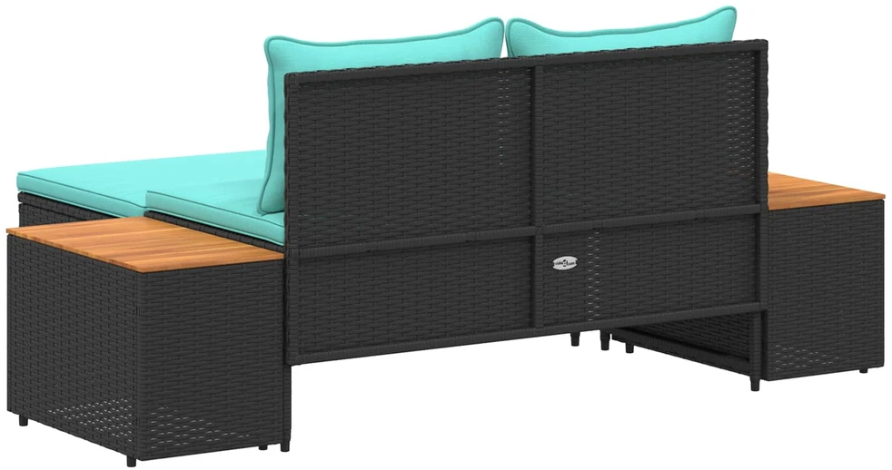 Lauko baldų komplektas Lauko sofos komplektas 4 -Seater 4 vnt. 55 x 30 x 39 cm
