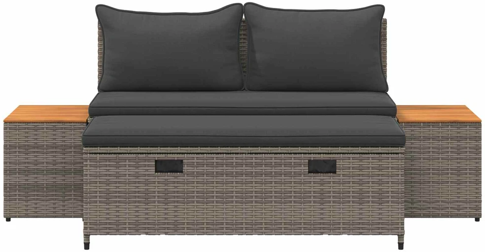 Lauko baldų komplektas Lauko sofos komplektas 4 -Seater 4 vnt. 55 x 30 x 39 cm