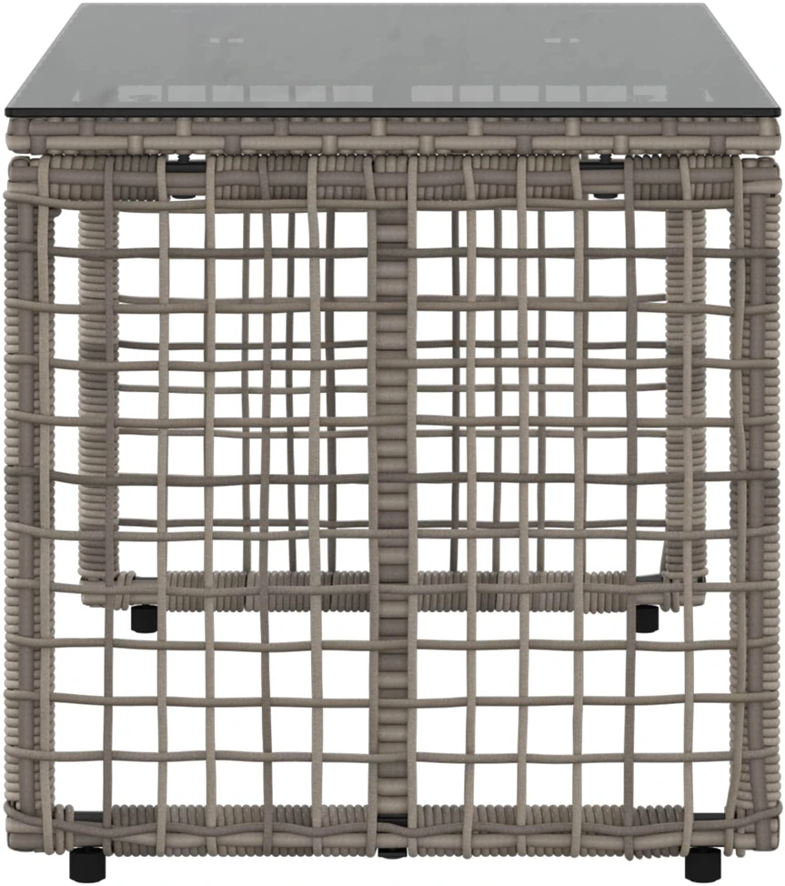 Lauko stalas Pilka ir juoda 80 x 40 x 40 cm