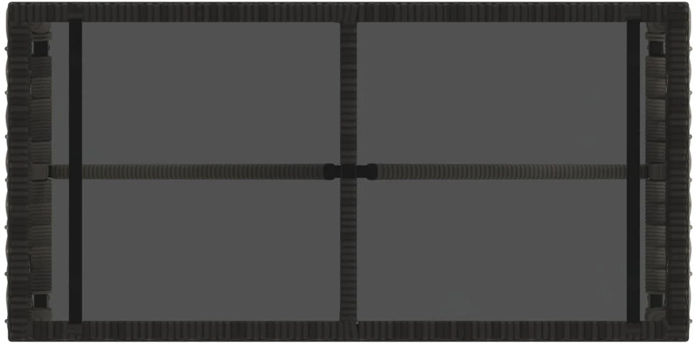 Lauko stalas Pilka ir juoda 80 x 40 x 40 cm