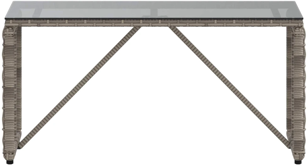Lauko stalas Pilka ir juoda 80 x 40 x 40 cm