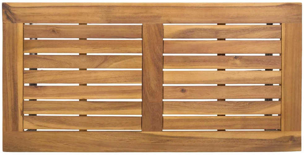 Lauko stalas Pilka ir ruda 80 x 40 x 40 cm poliratanas