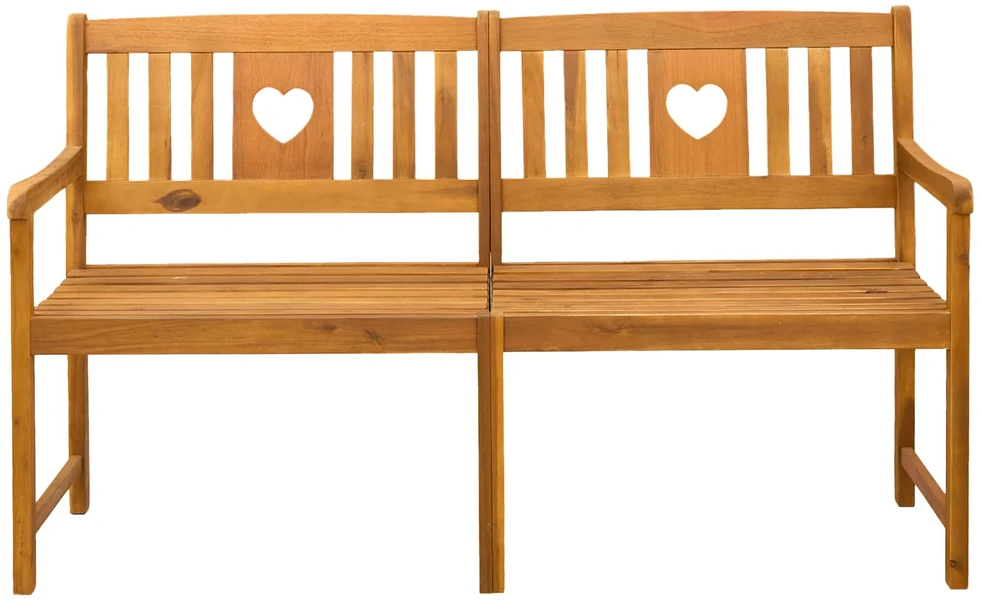 Lauko suolas 4 -vietis 150 x 56 x 90 cm Kietos akacijos mediena