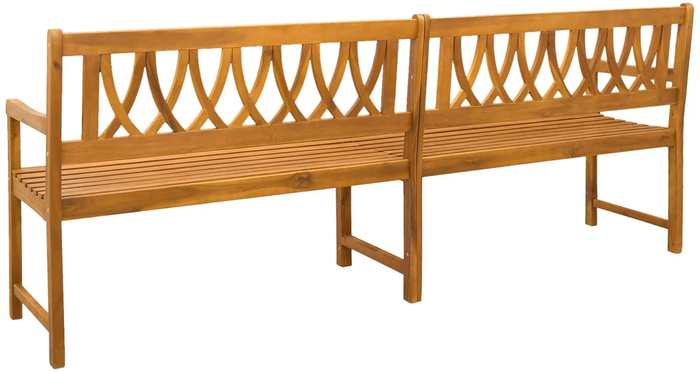 Lauko suolas 2 -vietis 220 x 56 x 90 cm Kietos akacijos mediena