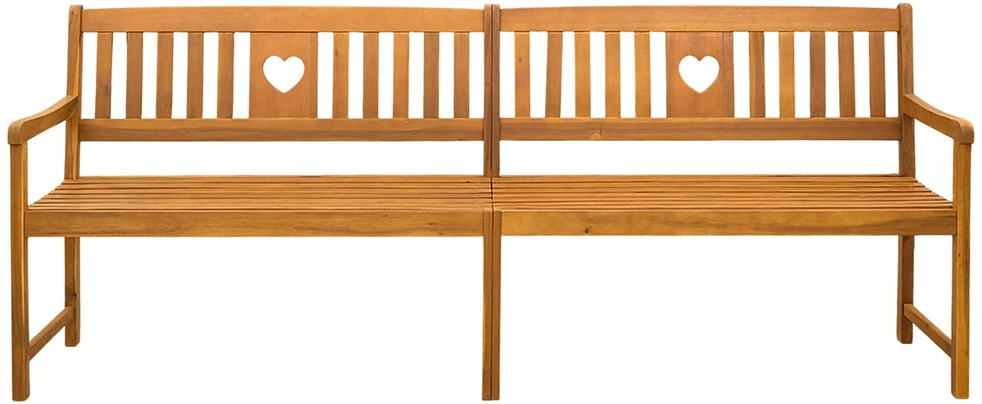 Lauko baldų komplektas Lauko suolas Natūrali 220 x 55,5 x 90 cm