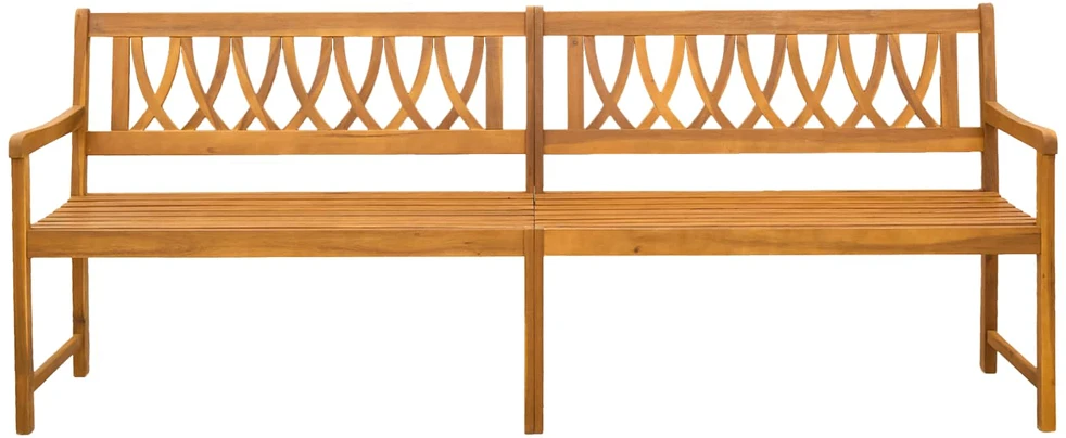 Lauko suolas 2 -vietis 220 x 56 x 90 cm Kietos akacijos mediena