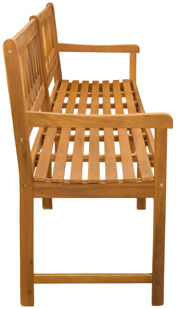 Lauko suolas 2 -vietis 220 x 56 x 90 cm Kietos akacijos mediena