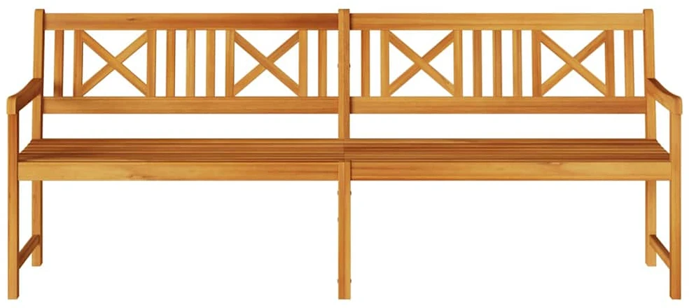Lauko suolas Natūrali 220 x 56 x 90 cm Kietos akacijos mediena