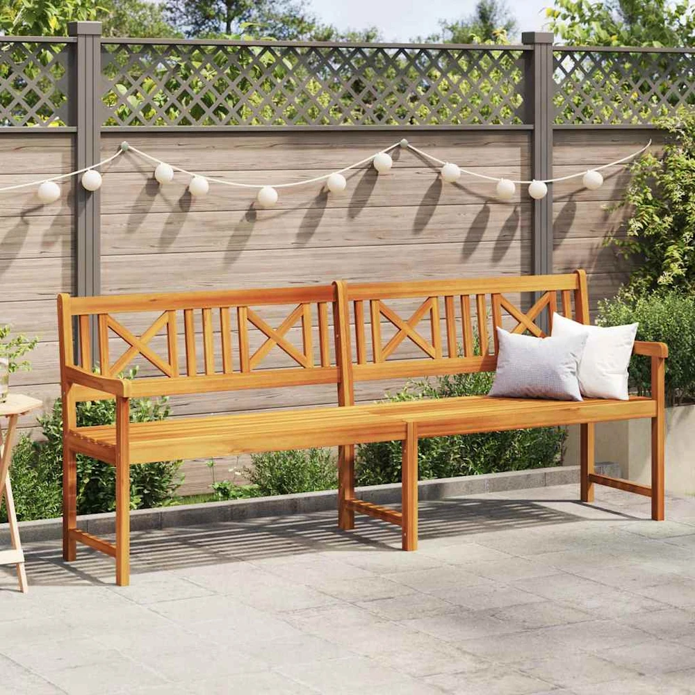 Lauko suolas Natūrali 220 x 56 x 90 cm Kietos akacijos mediena