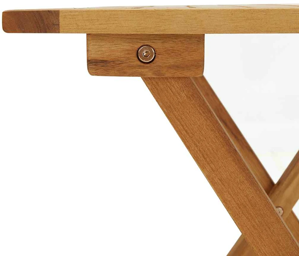Sofa Lauko terasos kėdė su pakoja ir staliuku, akacijos masyvas