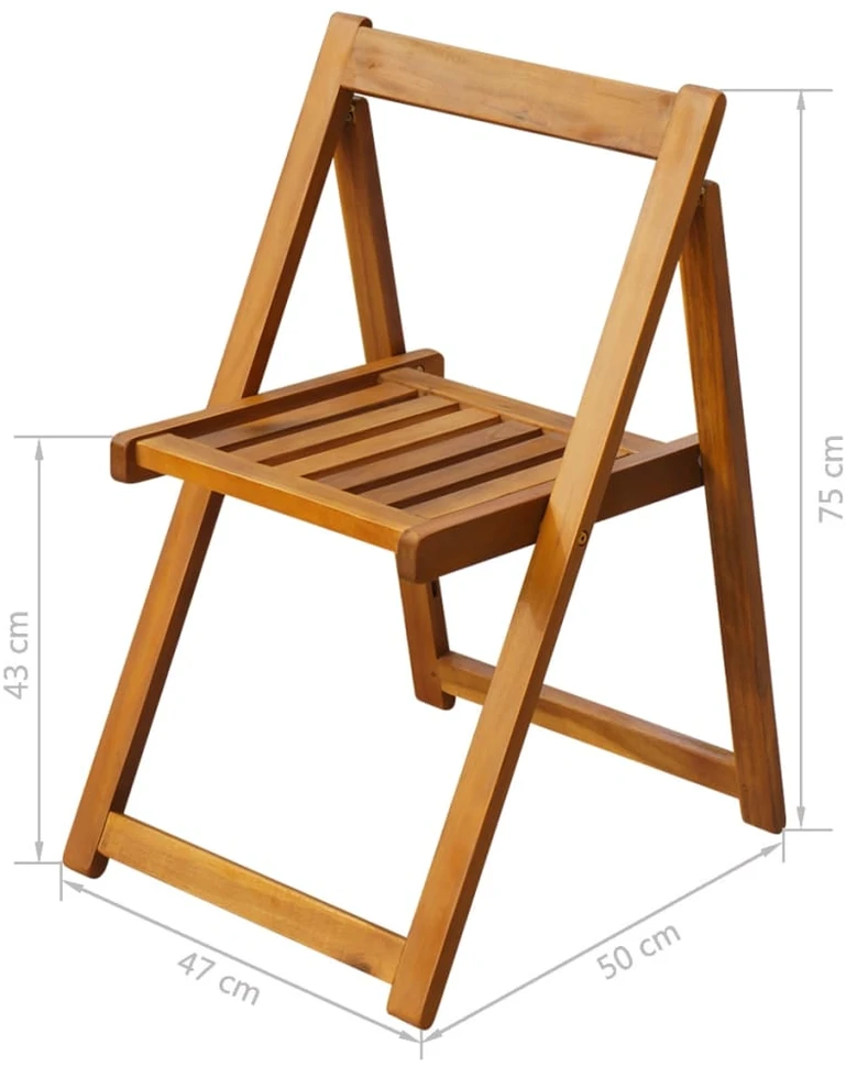 Lauko baldų komplektas Lauko valg. baldų kompl., 5d., akacijos med. masyvas, sulankst.