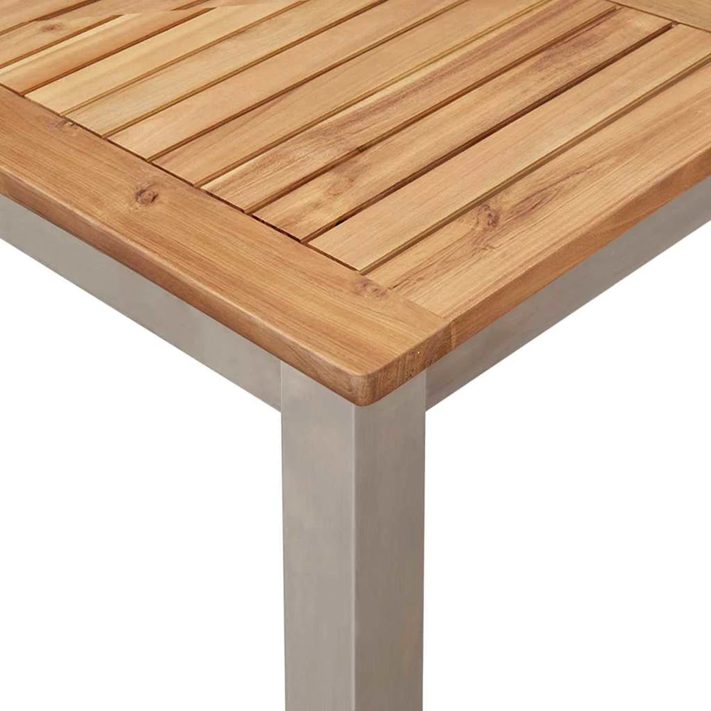 Lauko valgomojo komplektas 5 vnt. 150 x 90 x 75 cm