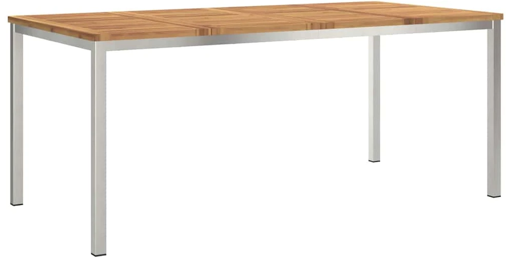 Lauko valgomojo komplektas 7 vnt. 180 x 90 x 75 cm
