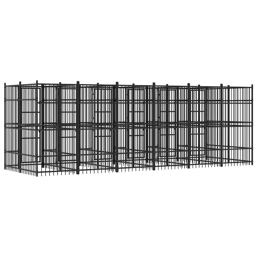 Lauko voljeras šunims, plienas, 11,06m²