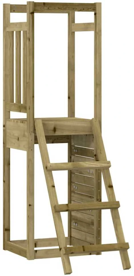 Lauko žaidimų aikštelės komplektas, 53x46,5x169cm, pušis