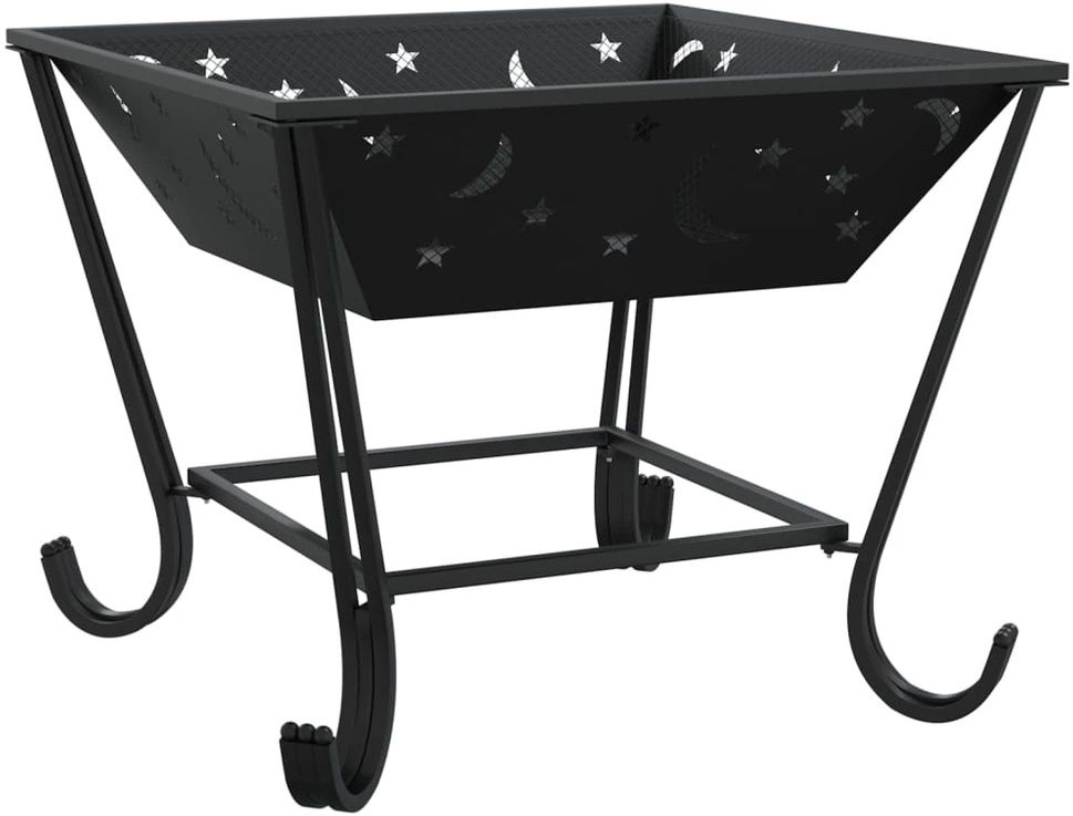 Laužavietė su žarstekliu, 50cm, plienas, XXL