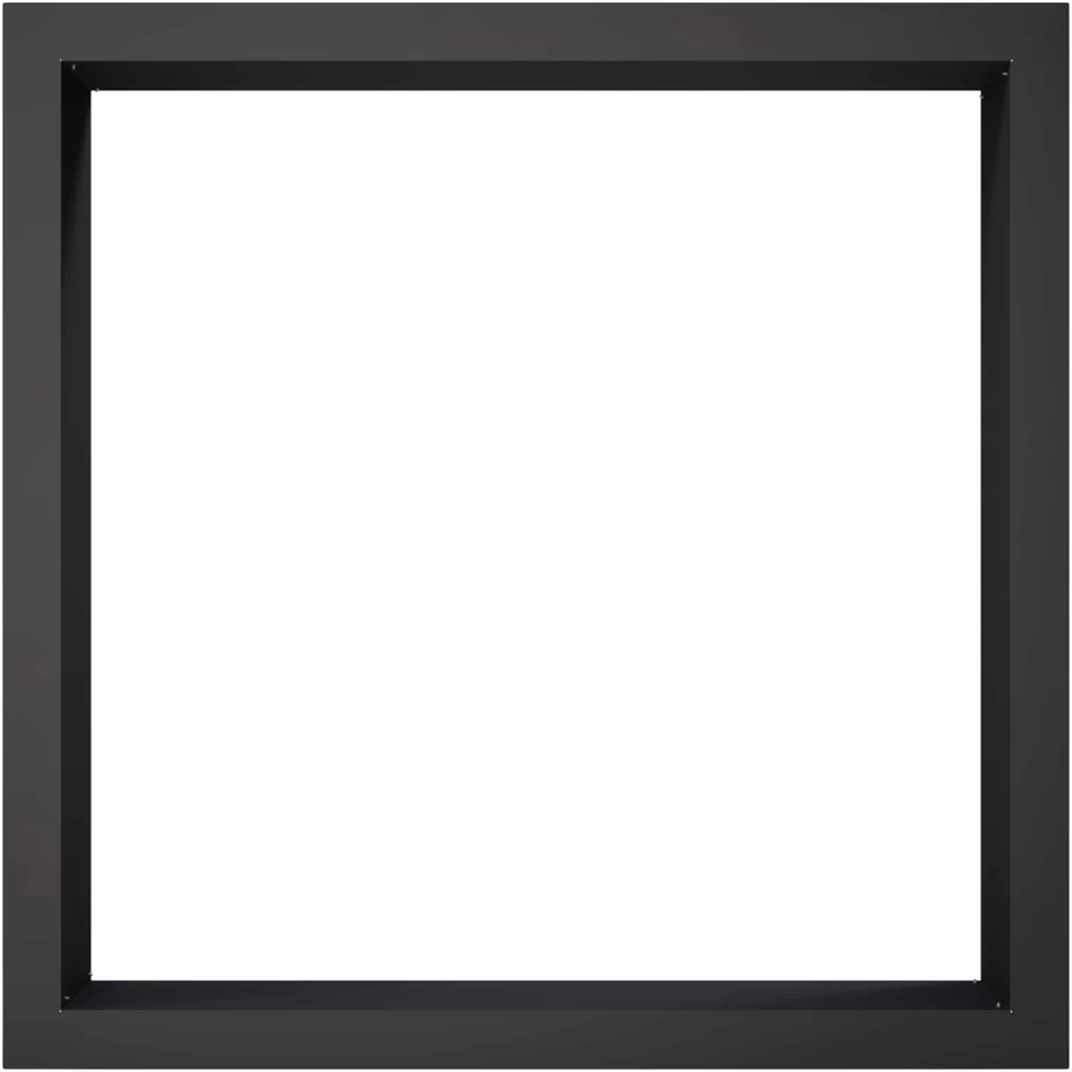 Laužavietės žiedas Juoda 90 x 90 x 25 cm Plienas