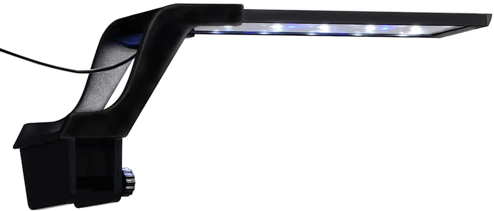 LED akvariumo lempa su spaustuku, mėlyna ir balta, 25-45cm