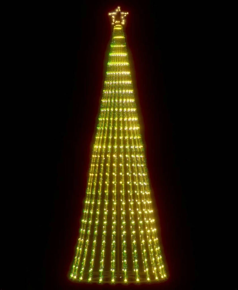 LED Kalėdų eglutė 475 LED Šiltai balta 247 cm