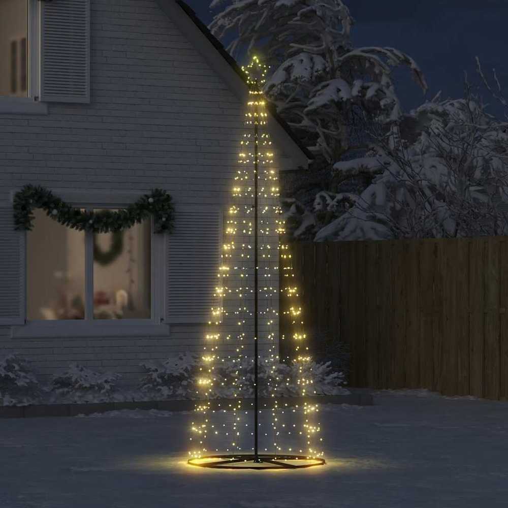LED Kalėdų eglutė 550 LED Šiltai balta 300 cm