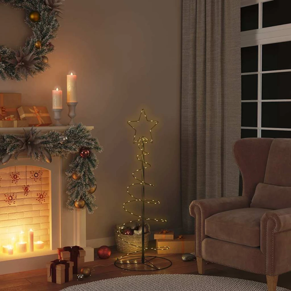 LED Kalėdų eglutė 80 LED Šiltai Balta 120 cm