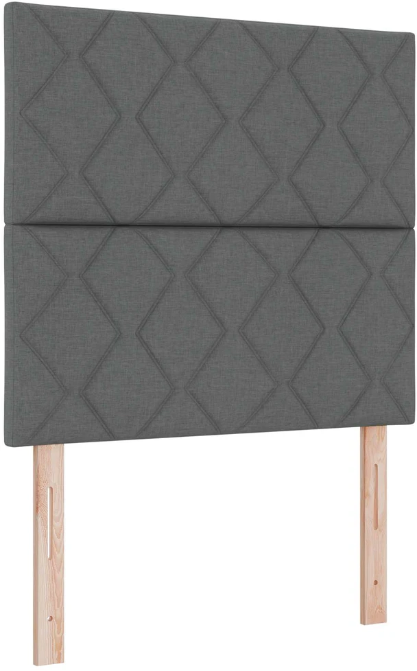 Lova LED lovos čiužinys su LED apšvietimu Tamsiai pilka 90 x 190 cm