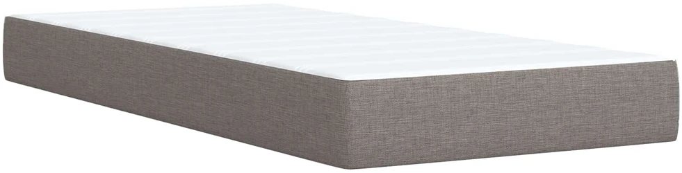 Lova LED lovos čiužinys su LED apšvietimu Taupe 90 x 200 cm Audinys