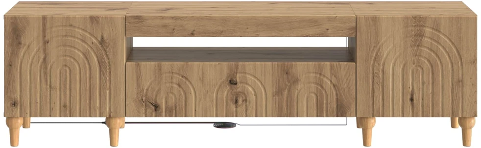 TV staliukas LED televizoriaus spintelė ALKMAAR Artisano ąžuolo
