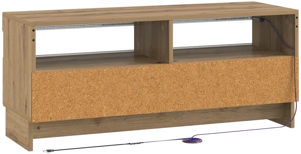 TV staliukas LED televizoriaus spintelė EDE 100 x 35 x 43 cm Artisano ąžuolo