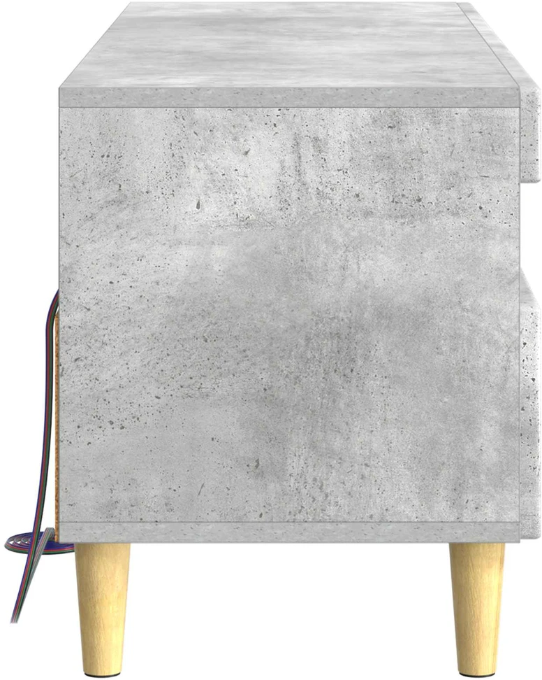 TV staliukas LED televizoriaus spintelė ARNHEM 100 x 35 x 43 cm Betono pilka