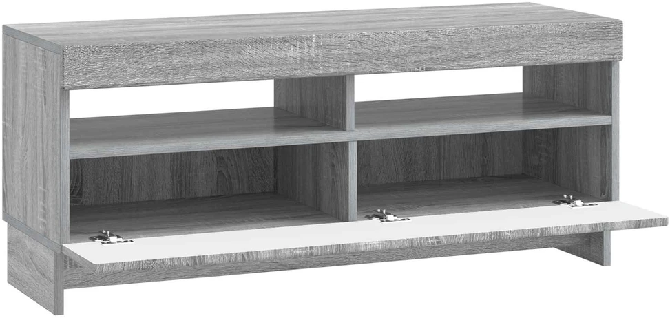 TV staliukas LED televizoriaus spintelė EDE 100 x 35 x 43 cm Pilka Sonoma