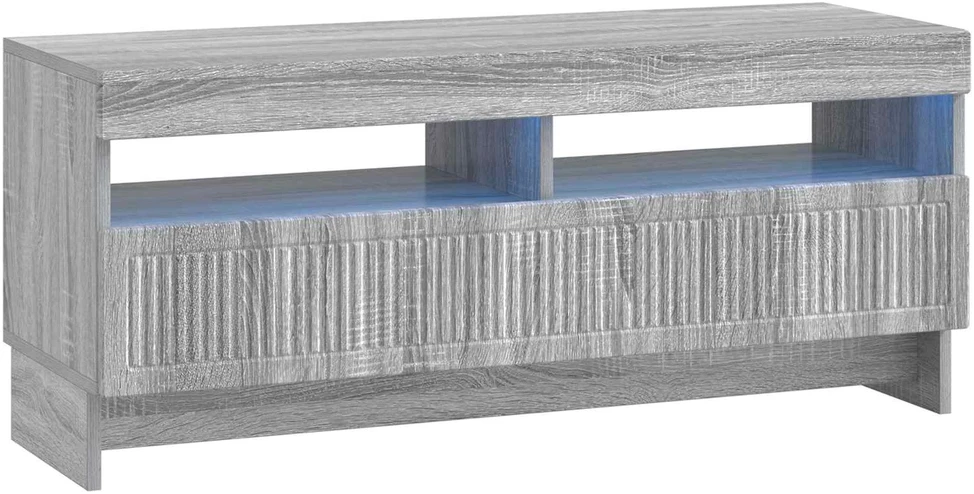 TV staliukas LED televizoriaus spintelė EDE 100 x 35 x 43 cm Pilka Sonoma