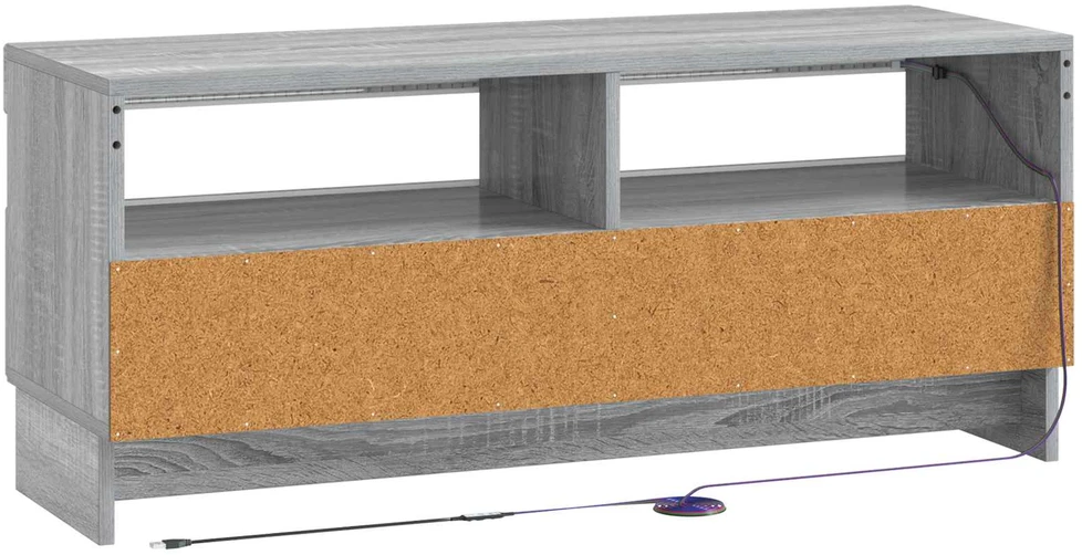 TV staliukas LED televizoriaus spintelė EDE 100 x 35 x 43 cm Pilka Sonoma