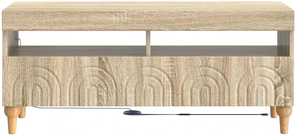 TV staliukas LED televizoriaus spintelė ALKMAAR 100 x 35 x 43 cm