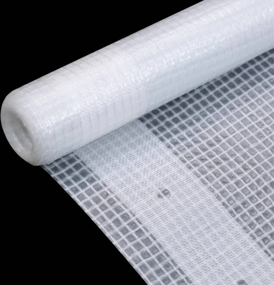 Leno tentas, baltas, 2x15 m, 260 g/m²
