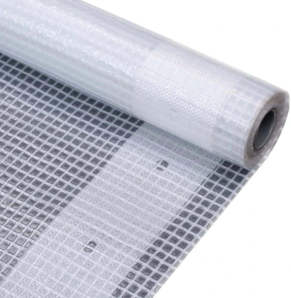 Leno tentas, baltas, 4x15 m, 260 g/m²