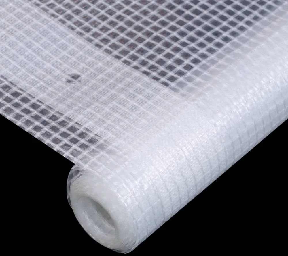 Leno tentas, baltas, 4x20 m, 260 g/m²