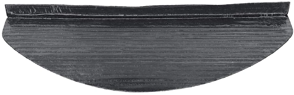 Lipnūs laiptų kilimėliai, 10vnt., antracito, 65x22,5x3,5cm