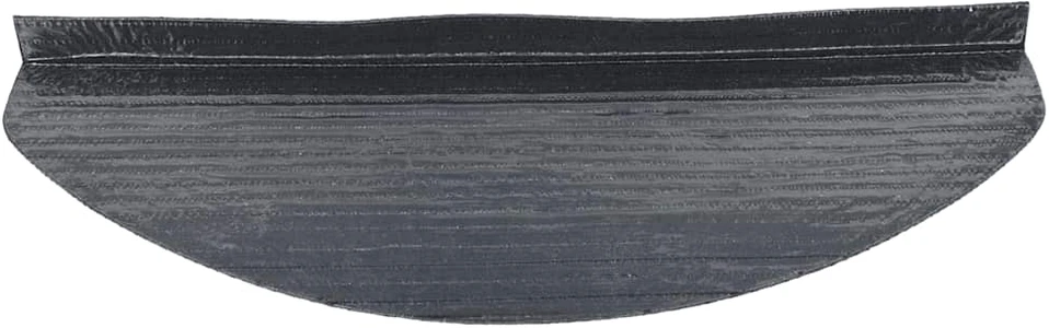 Lipnūs laiptų kilimėliai, 10vnt., pilki, 65x22,5x3,5cm