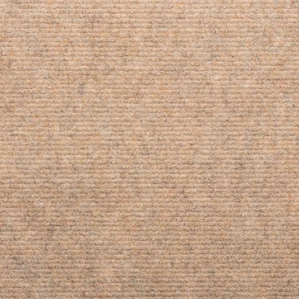 Lipnūs laiptų kilimėliai, 15vnt., smėlio spalvos, 56x17x3 cm