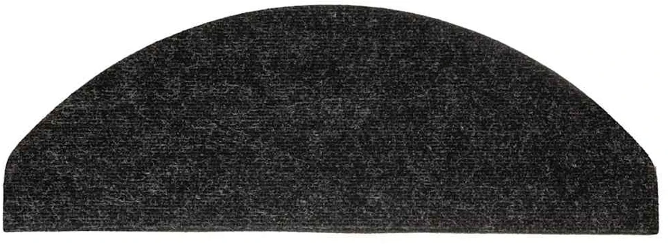 Lipnūs laiptų kilimėliai, 20vnt., antracito, 65x22,5x3,5cm