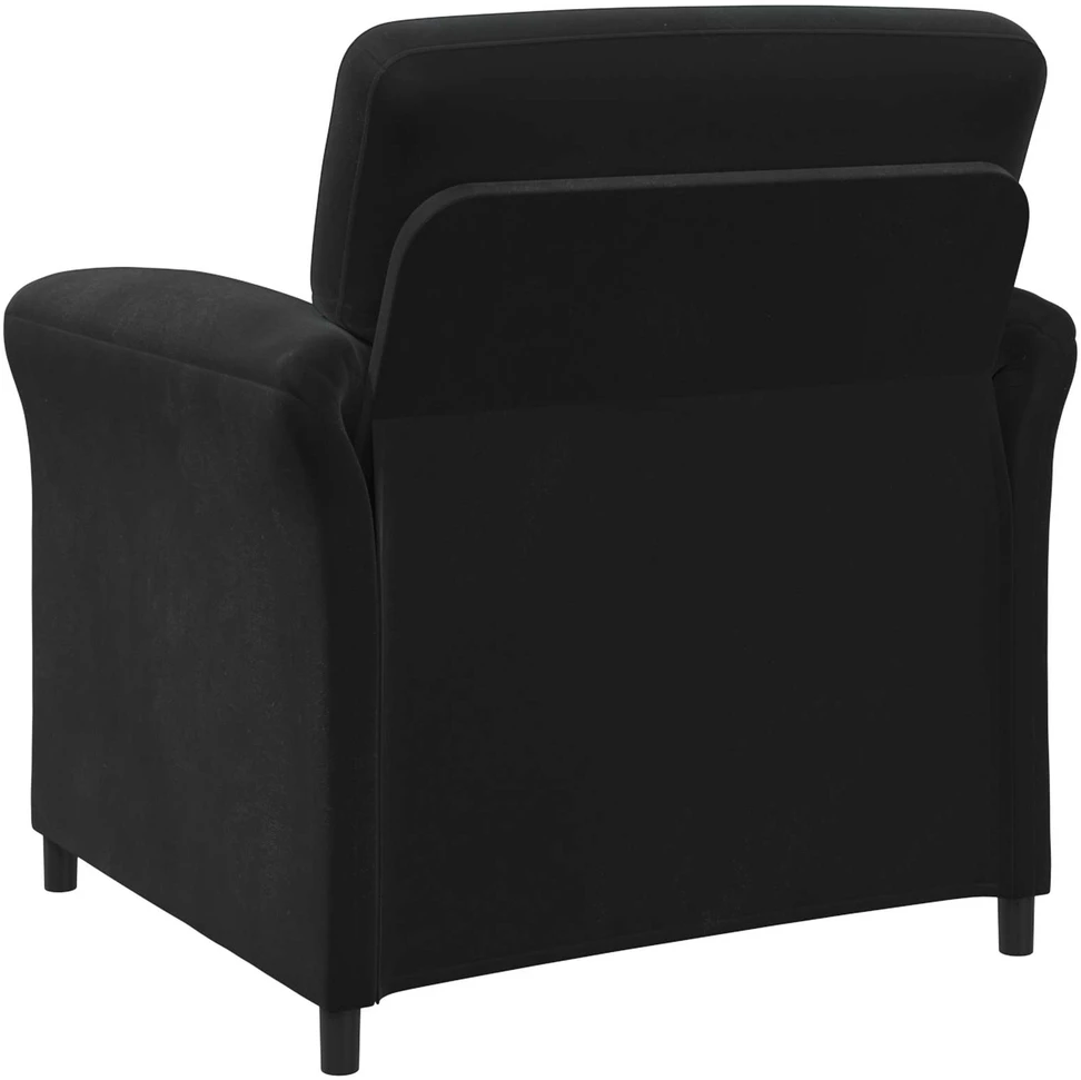 1 vietos sofa Juoda 88 x 83 x 95 cm Aksomas