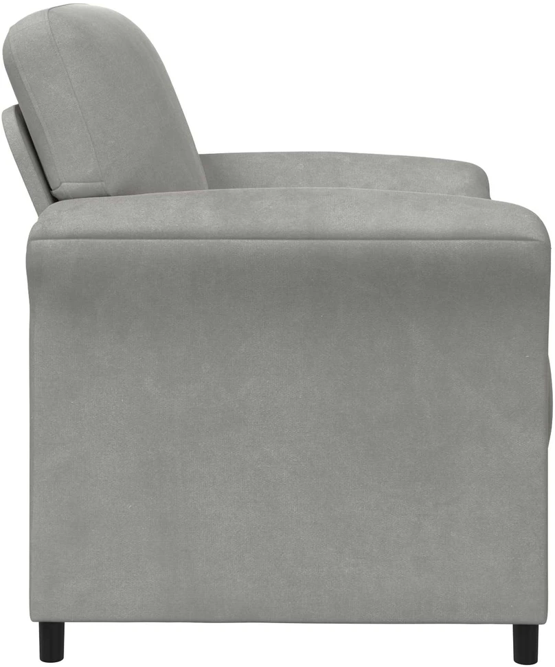 1 vietos sofa Šviesiai pilka 88 x 83 x 95 cm Aksomas