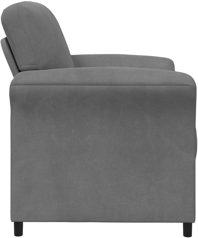 1 vietos sofa Tamsiai pilka 88 x 83 x 95 cm Aksomas