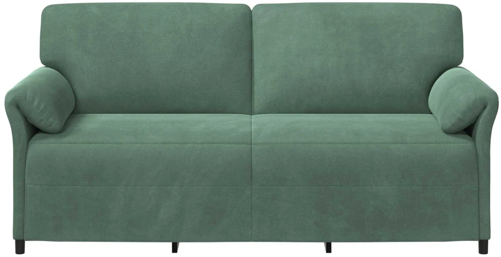 3-Vietis Sofa Jūrinė žalia 198 x 83 x 95 cm Aksomas