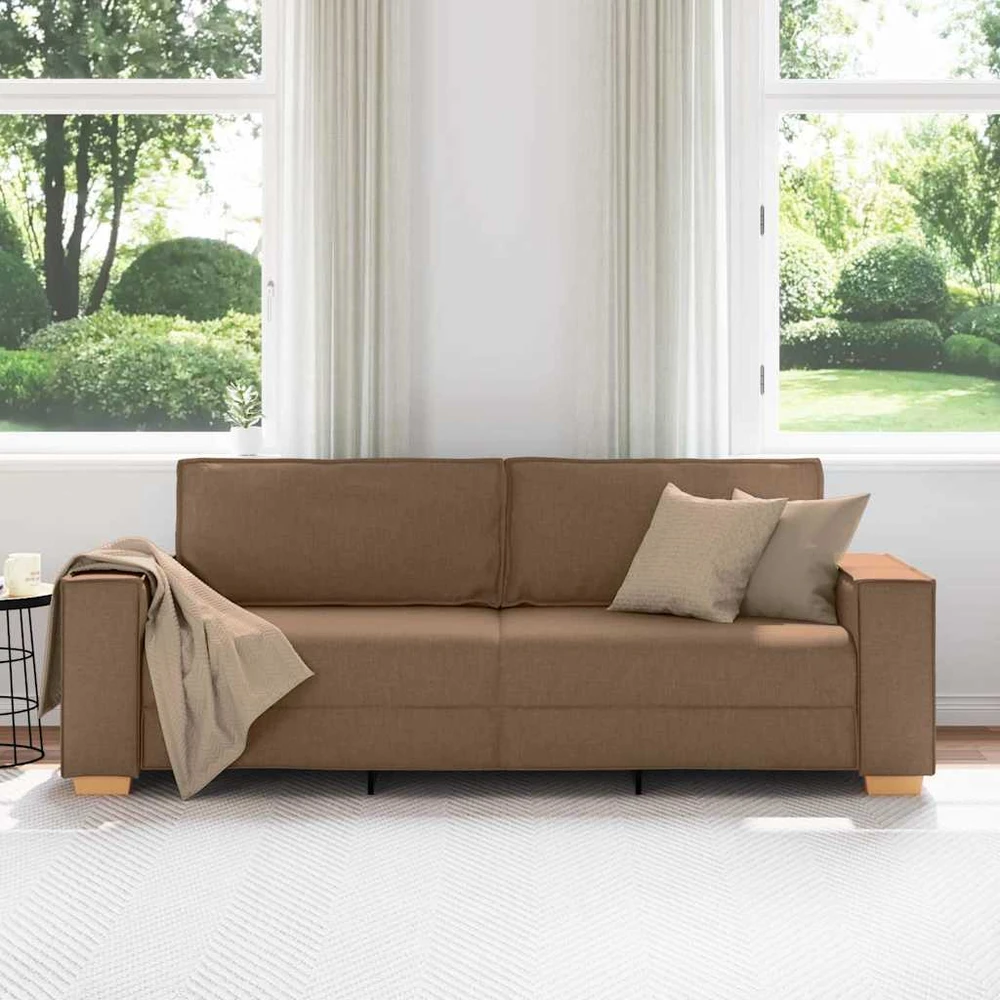 3-Vietis Sofa Ruda 220 cm audinys