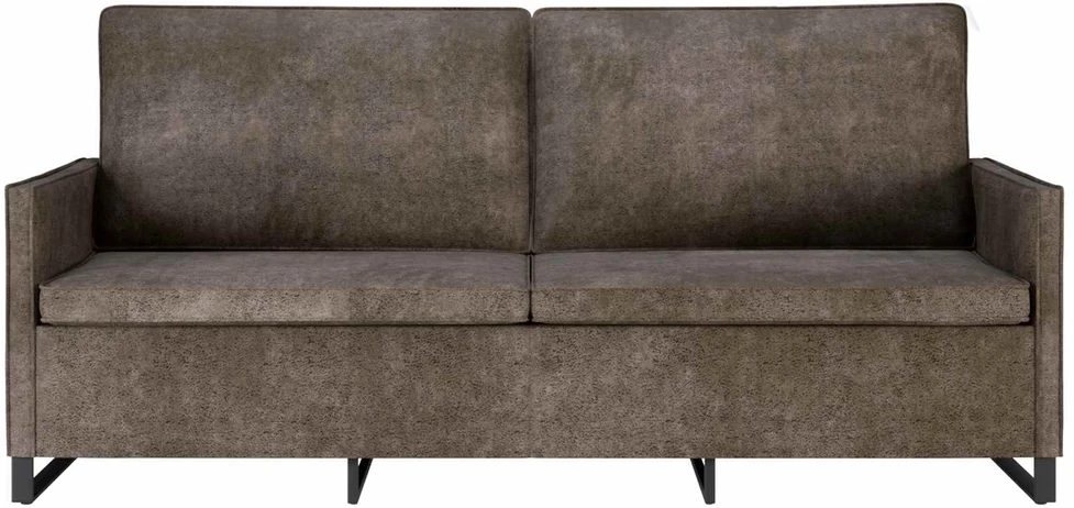 3 vietų sofa Tamsiai pilka 190 x 81 x 82 cm Dirbtinė zomša