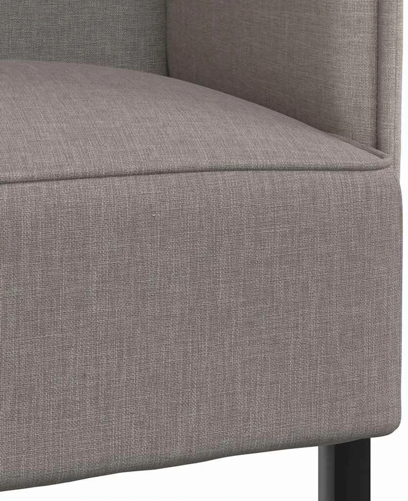 Aukštos nugaros sofa Tortora 109 x 56 x 121 cm audinys